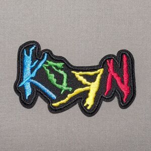 Korn Rock Band Embroidered Iron On Patch | Metal Music Patch